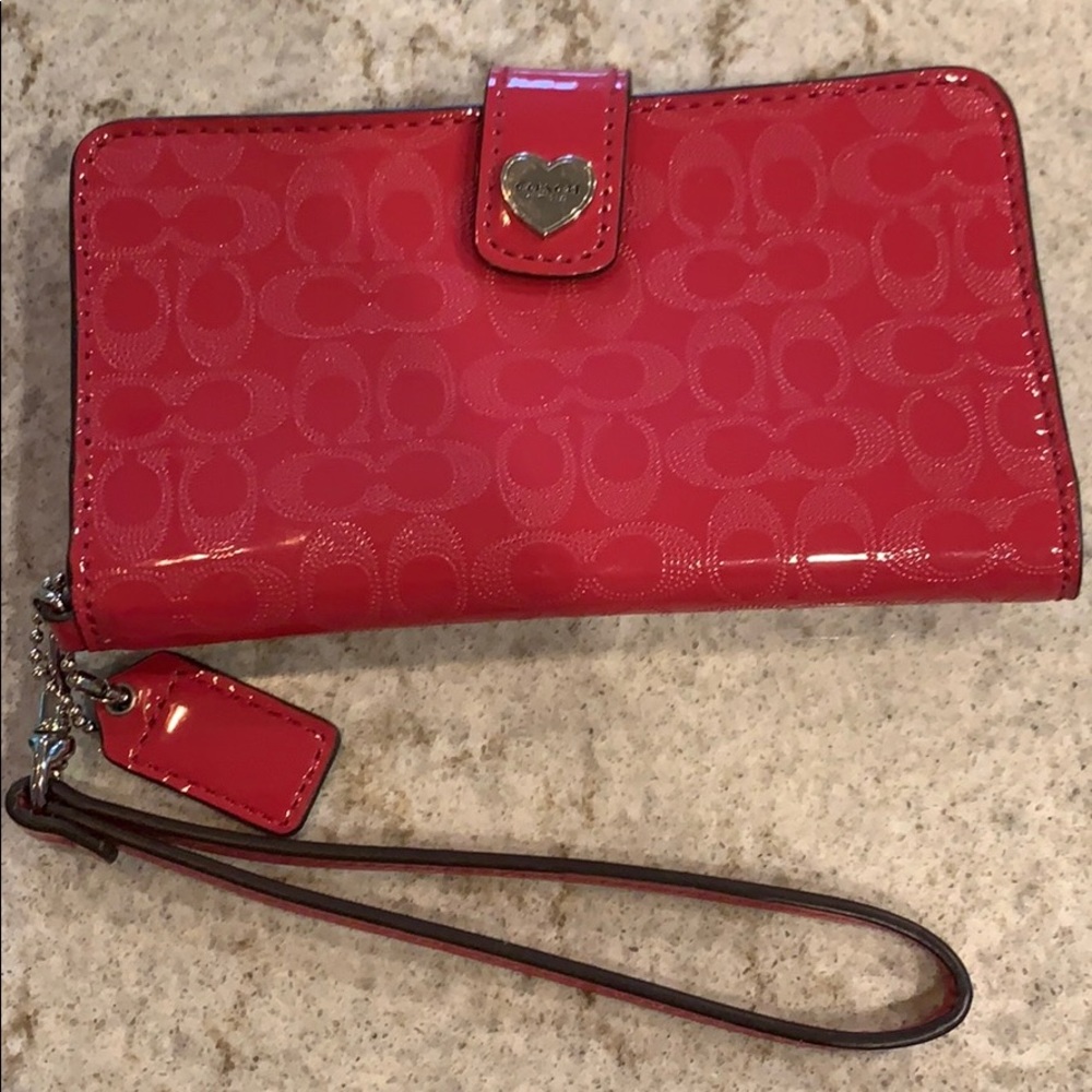 Phone wristlet wallet